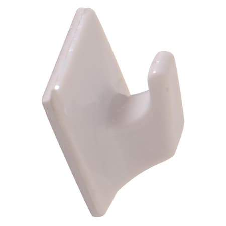 Cool Kitchen Carded - Small Plastic Adhesive Hooks, White CO3982199